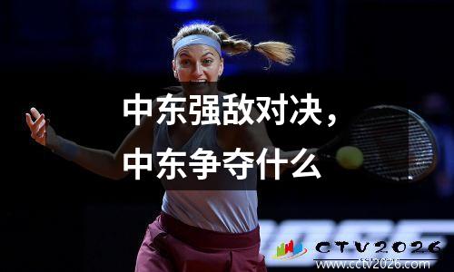 中东强敌对决，中东争夺什么