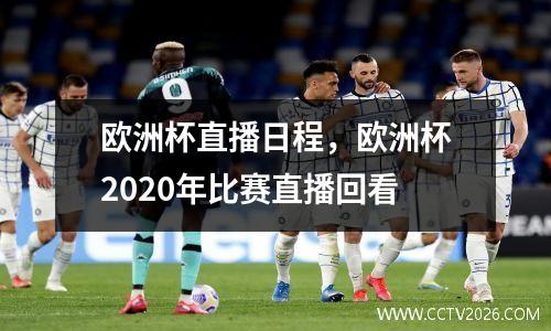 欧洲杯直播日程，欧洲杯2020年比赛直播回看