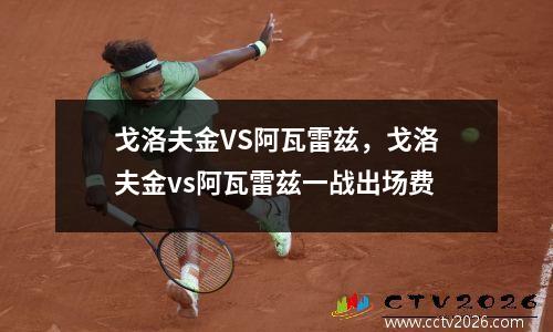 戈洛夫金VS阿瓦雷兹，戈洛夫金vs阿瓦雷兹一战出场费