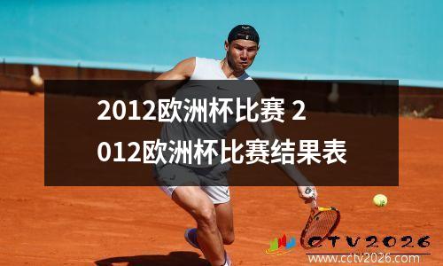 2012欧洲杯比赛 2012欧洲杯比赛结果表