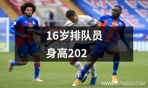 16岁排队员身高202