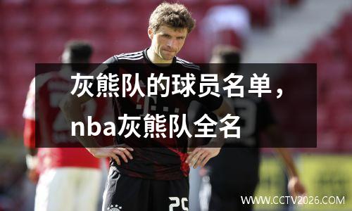 灰熊队的球员名单，nba灰熊队全名