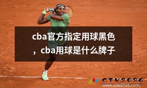 cba官方指定用球黑色，cba用球是什么牌子