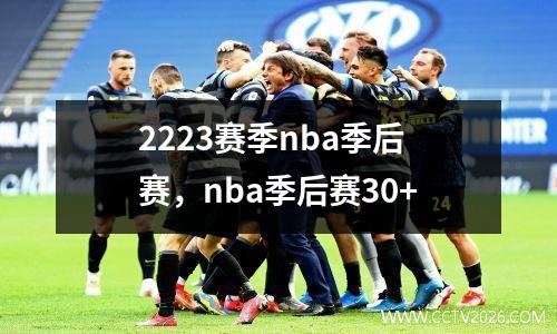 2223赛季nba季后赛，nba季后赛30+