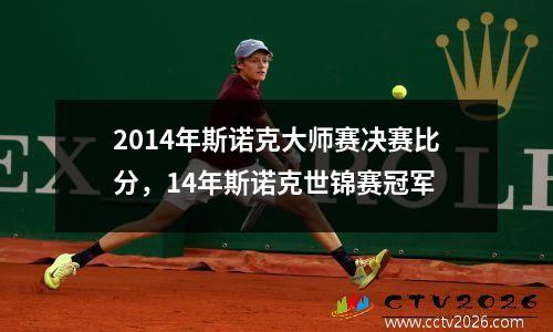 2014年斯诺克大师赛决赛比分，14年斯诺克世锦赛冠军