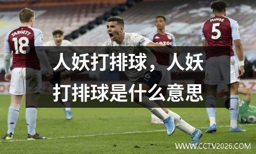 人妖打排球，人妖打排球是什么意思