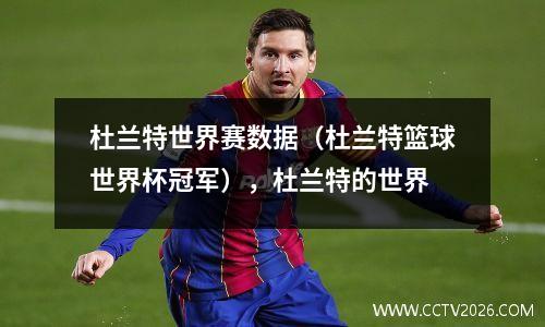 杜兰特世界赛数据（杜兰特篮球世界杯冠军），杜兰特的世界