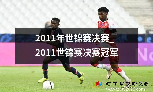 2011年世锦赛决赛_2011世锦赛决赛冠军