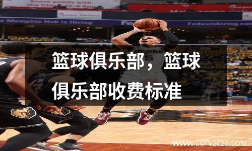 篮球俱乐部，篮球俱乐部收费标准