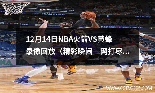 12月14日NBA火箭VS黄蜂录像回放（精彩瞬间一网打尽）