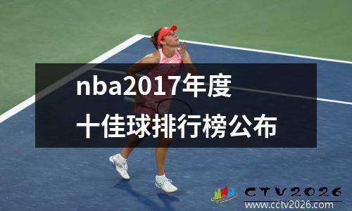 nba2017年度十佳球排行榜公布