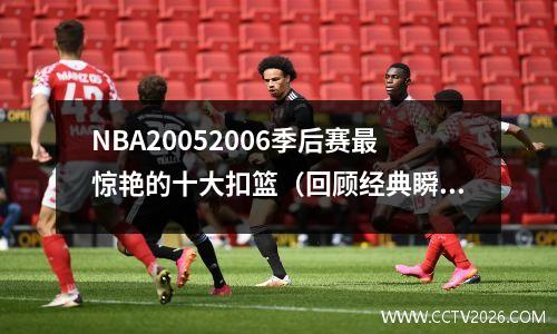 NBA20052006季后赛最惊艳的十大扣篮（回顾经典瞬间）