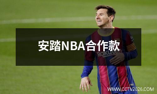 安踏NBA合作款