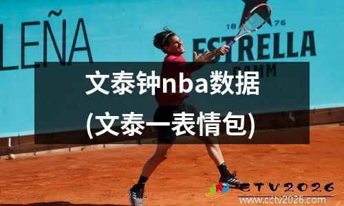 文泰钟nba数据(文泰一表情包)