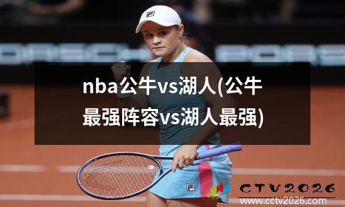 nba公牛vs湖人(公牛最强阵容vs湖人最强)