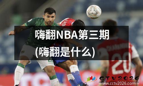 嗨翻NBA第三期(嗨翻是什么)