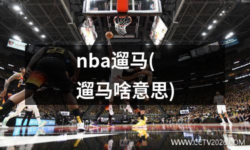 nba遛马(遛马啥意思)