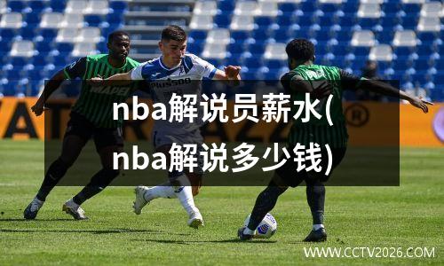 nba解说员薪水(nba解说多少钱)