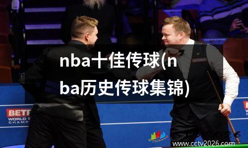 nba十佳传球(nba历史传球集锦)