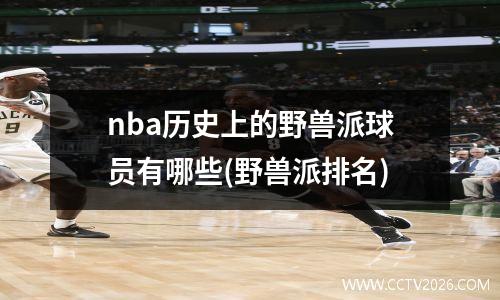 nba历史上的野兽派球员有哪些(野兽派排名)