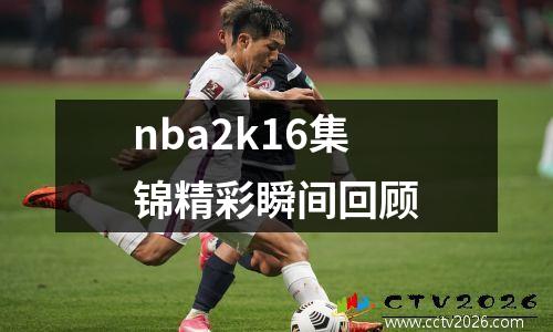nba2k16集锦精彩瞬间回顾