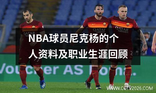 NBA球员尼克杨的个人资料及职业生涯回顾