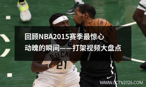 回顾NBA2015赛季最惊心动魄的瞬间——打架视频大盘点