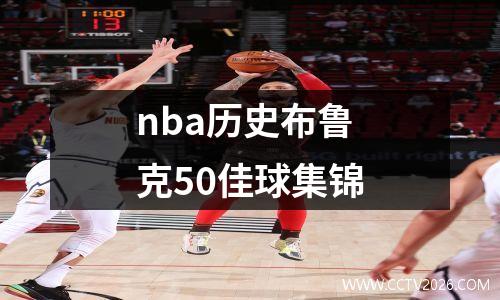 nba历史布鲁克50佳球集锦