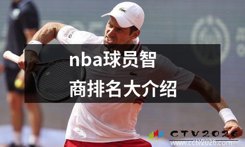 nba球员智商排名大介绍