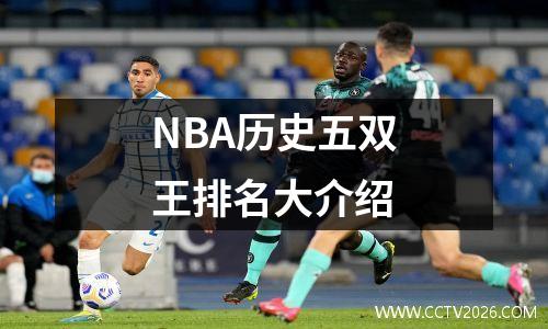 NBA历史五双王排名大介绍