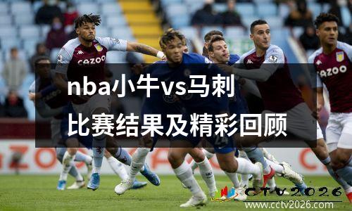 nba小牛vs马刺比赛结果及精彩回顾