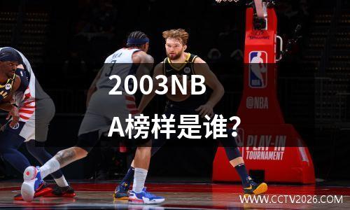2003NBA榜样是谁？