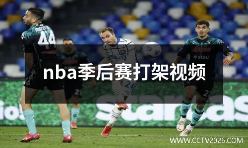 nba季后赛打架视频