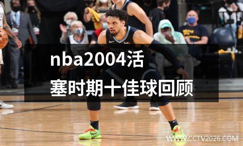 nba2004活塞时期十佳球回顾