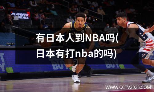 有日本人到NBA吗(日本有打nba的吗)