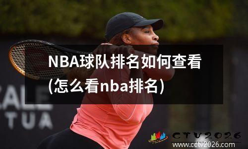 NBA球队排名如何查看(怎么看nba排名)