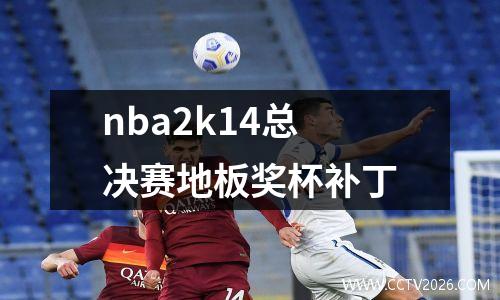 nba2k14总决赛地板奖杯补丁