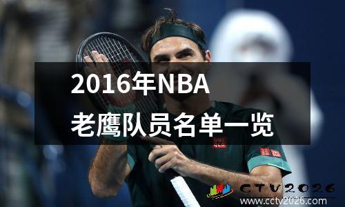 2016年NBA老鹰队员名单一览
