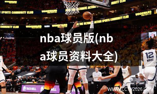 nba球员版(nba球员资料大全)