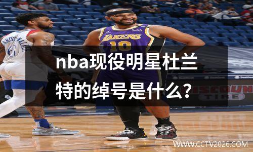 nba现役明星杜兰特的绰号是什么？