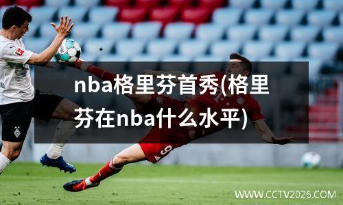 nba格里芬首秀(格里芬在nba什么水平)