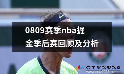 0809赛季nba掘金季后赛回顾及分析