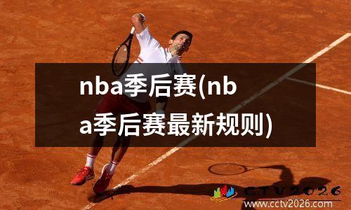 nba季后赛(nba季后赛最新规则)