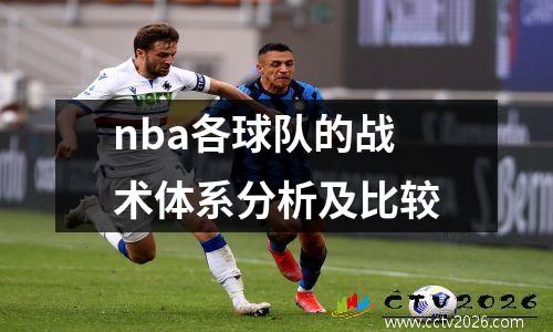 nba各球队的战术体系分析及比较