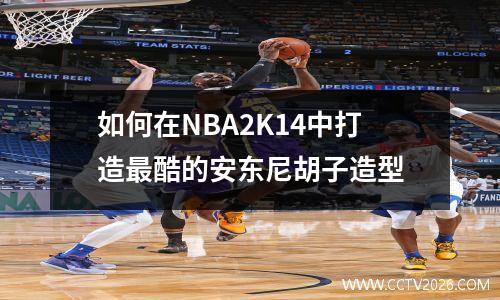 如何在NBA2K14中打造最酷的安东尼胡子造型