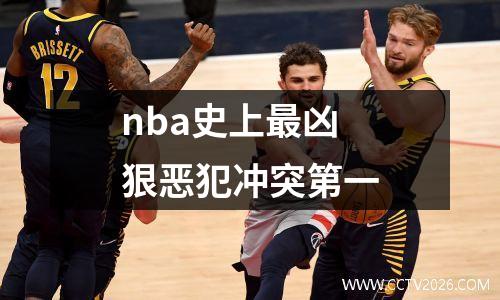 nba史上最凶狠恶犯冲突第一