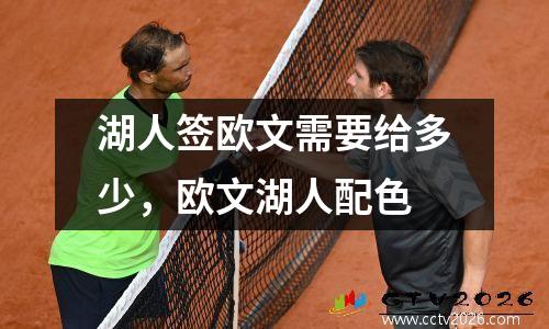 湖人签欧文需要给多少，欧文湖人配色