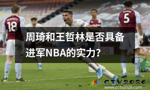 周琦和王哲林是否具备进军NBA的实力？
