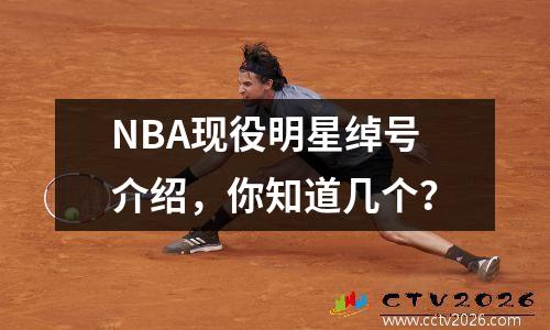 NBA现役明星绰号介绍，你知道几个？