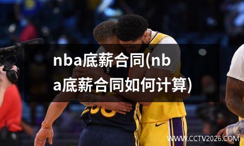 nba底薪合同(nba底薪合同如何计算)